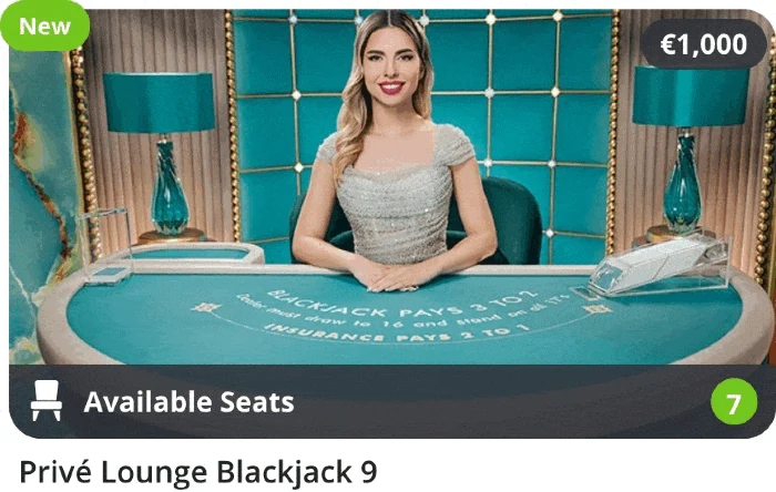 VIP live casino tables at Habtam Bet